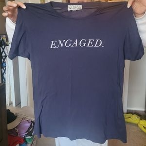 Engaged wildfox t shirt